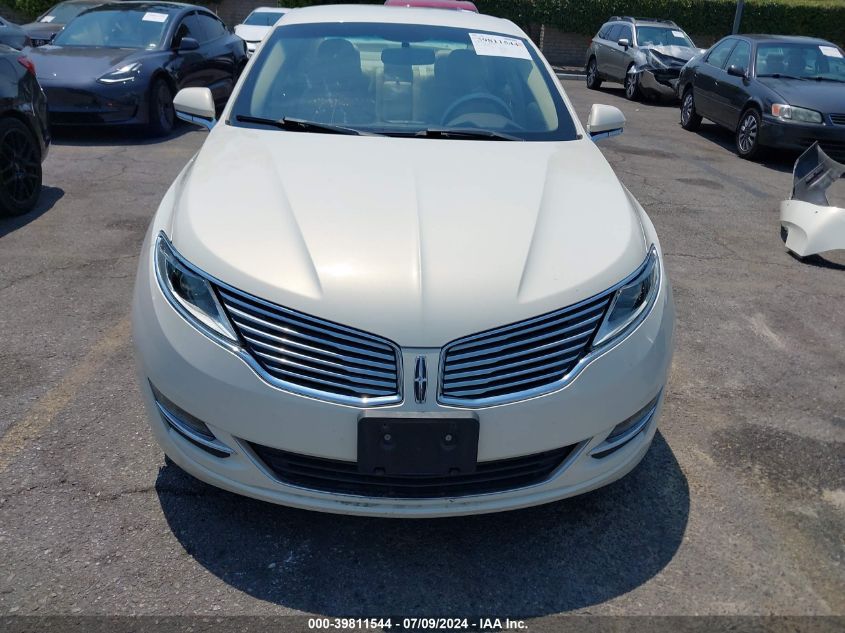 2013 Lincoln Mkz VIN: 3LN6L2GK6DR812134 Lot: 39811544