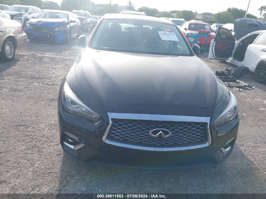 2021 Infiniti Q50 Luxe VIN: JN1EV7BP9MM702751 Lot: 39811553