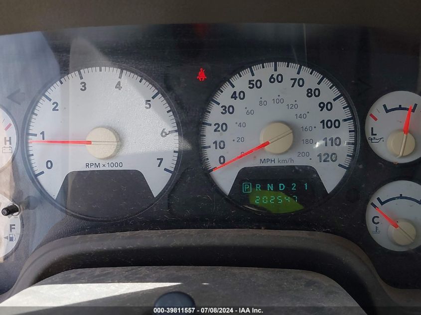 2007 Dodge Ram 1500 Laramie VIN: 1D7HA18297S232953 Lot: 39811557