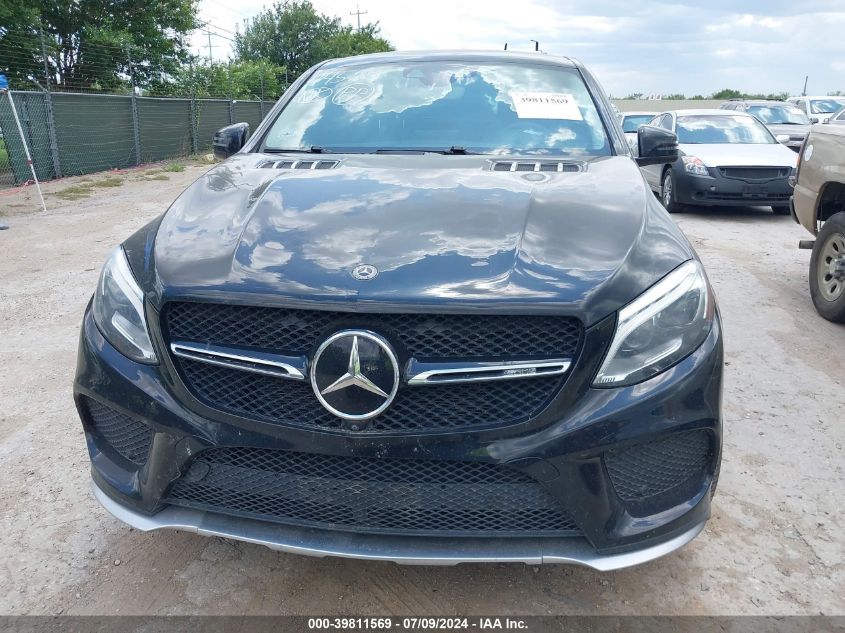 2018 Mercedes-Benz Gle Coupe 43 Amg VIN: 4JGED6EB2JA114550 Lot: 39811569