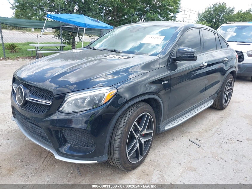 2018 Mercedes-Benz Gle Coupe 43 Amg VIN: 4JGED6EB2JA114550 Lot: 39811569