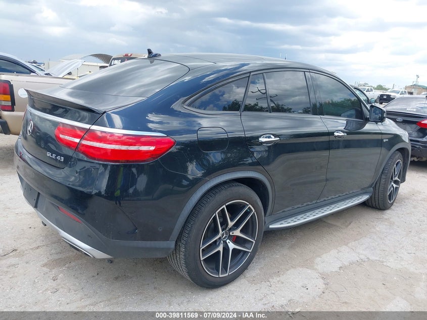 2018 Mercedes-Benz Gle Coupe 43 Amg VIN: 4JGED6EB2JA114550 Lot: 39811569
