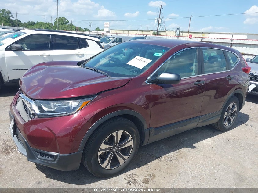 VIN 7FARW5H30HE015228 2017 HONDA CR-V LX