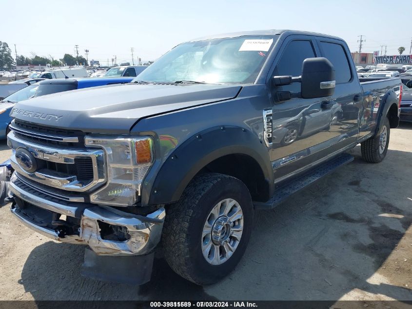 2021 Ford F-250 Xlt VIN: 1FT7W2BT0MED55405 Lot: 39811589