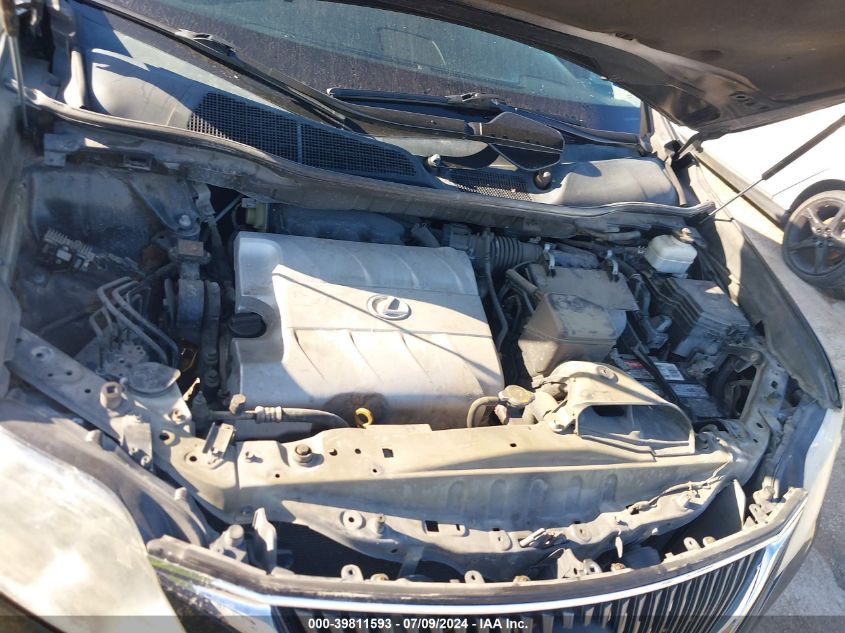 2010 Lexus Rx 350 350 VIN: 2T2ZK1BA4AC012975 Lot: 39811593