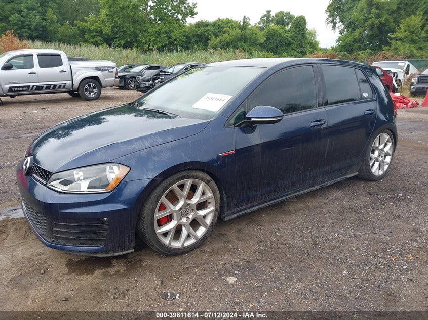 2015 VOLKSWAGEN GOLF GTI 2.0T SE 4-DOOR - 3VW4T7AU6FM016032