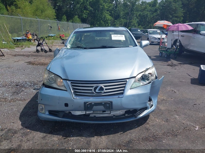 2012 Lexus Es 350 VIN: JTHBK1EGXC2498309 Lot: 39811616