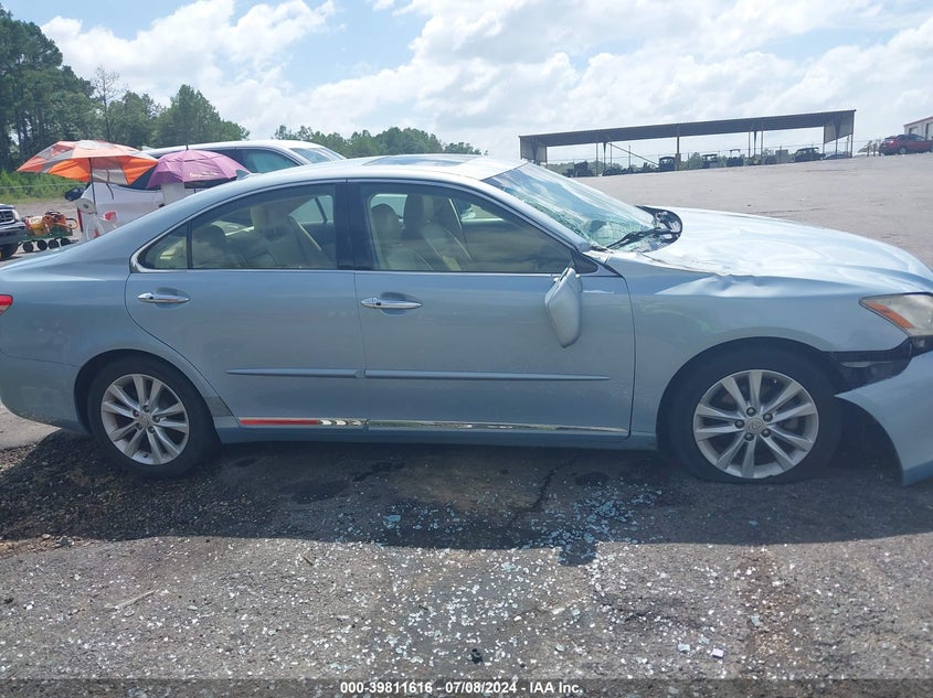 2012 Lexus Es 350 VIN: JTHBK1EGXC2498309 Lot: 39811616