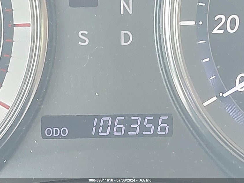 2012 Lexus Es 350 VIN: JTHBK1EGXC2498309 Lot: 39811616