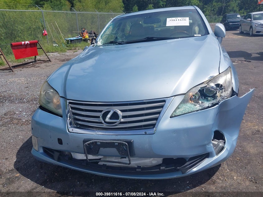 2012 Lexus Es 350 VIN: JTHBK1EGXC2498309 Lot: 39811616