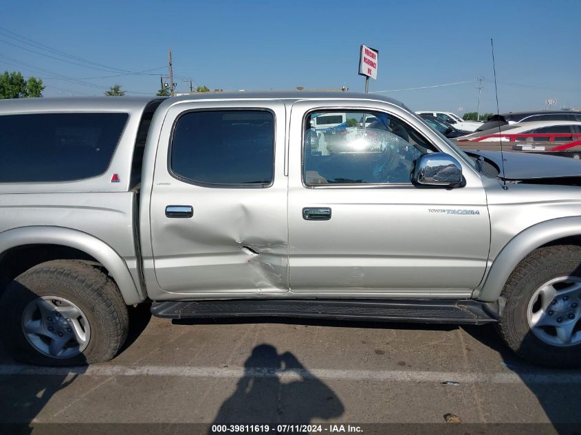 2003 Toyota Tacoma Base V6 VIN: 5TEHN72N63Z272157 Lot: 39811619