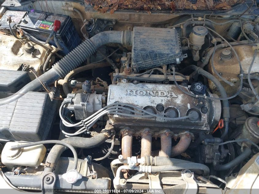 1998 Honda Civic Lx VIN: 2HGEJ6679WH613783 Lot: 39811624