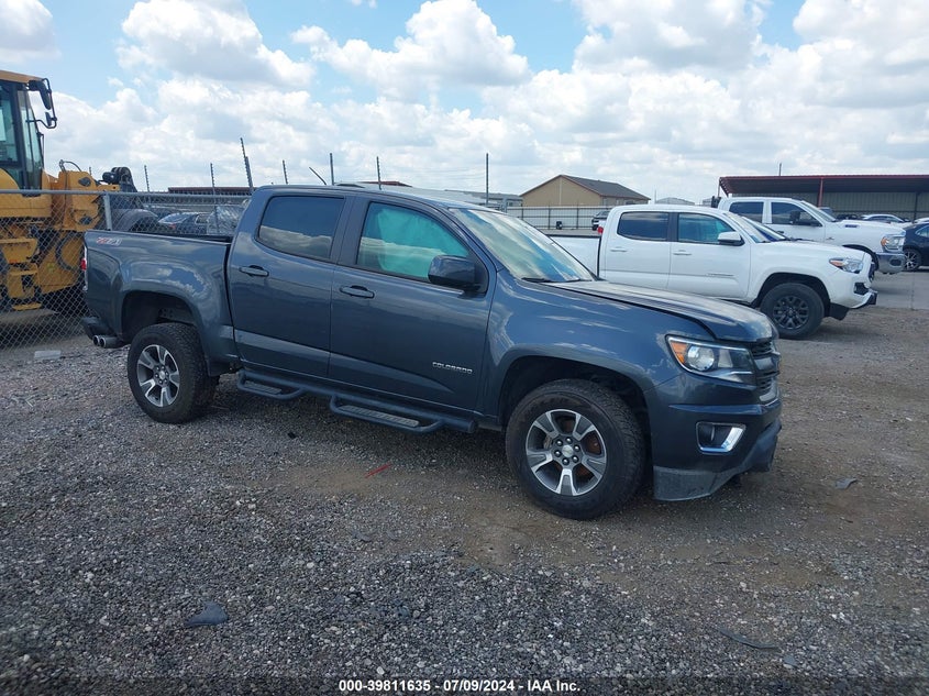 VIN 1GCGSDEN8H1276047 2017 CHEVROLET COLORADO Z71