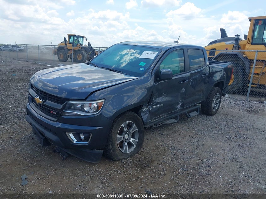 VIN 1GCGSDEN8H1276047 2017 CHEVROLET COLORADO Z71