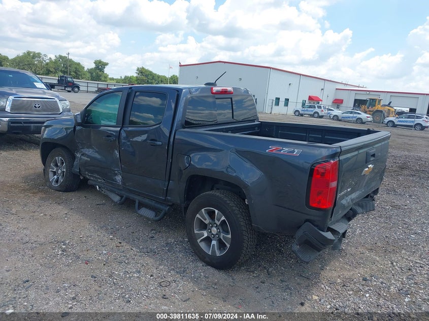 VIN 1GCGSDEN8H1276047 2017 CHEVROLET COLORADO Z71