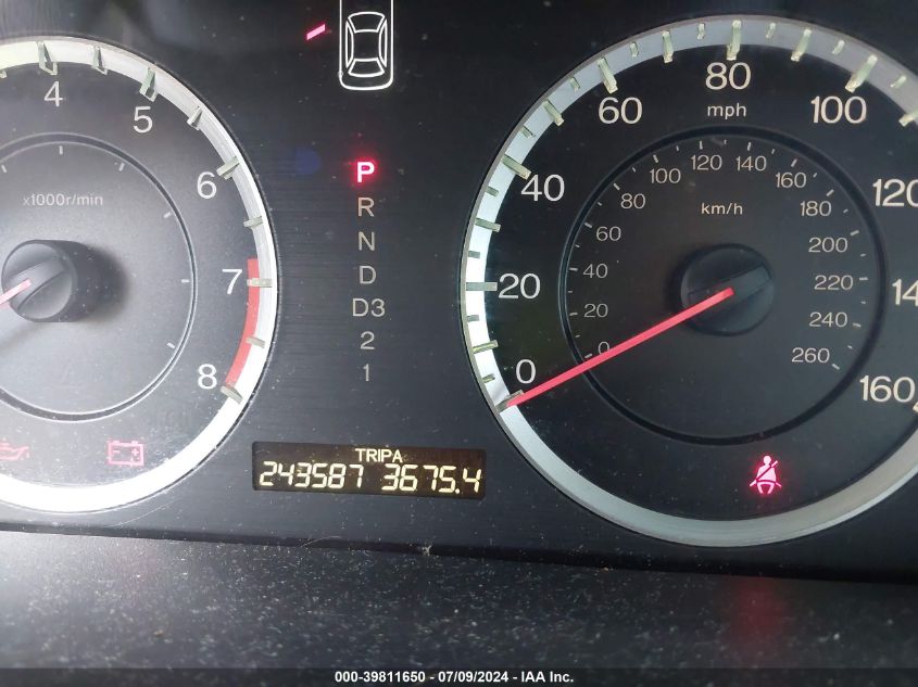 2010 Honda Accord 2.4 Lx-P VIN: 1HGCP2F47AA059896 Lot: 39811650