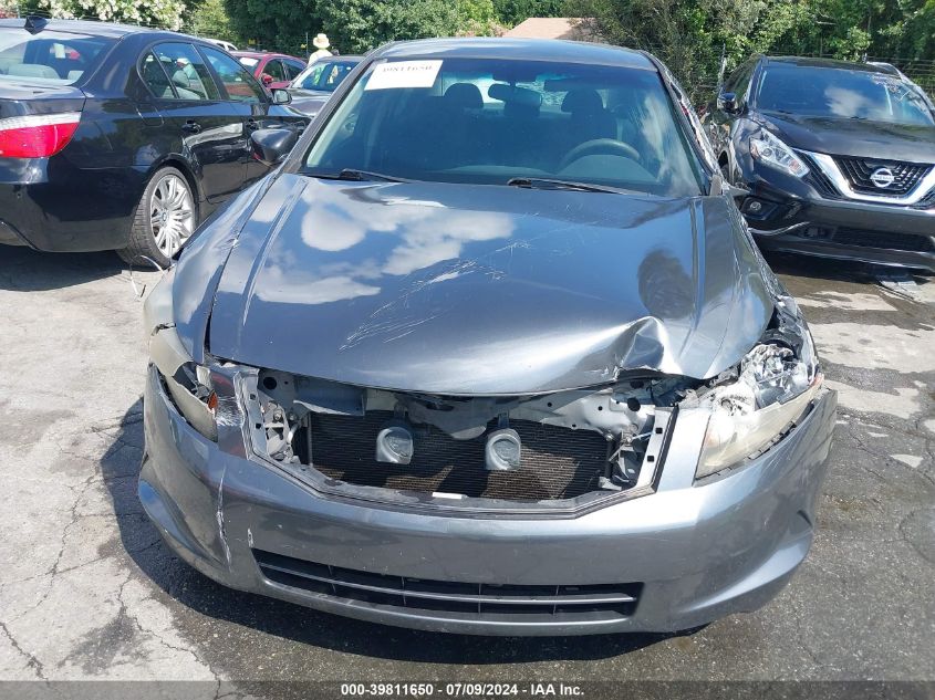 2010 Honda Accord 2.4 Lx-P VIN: 1HGCP2F47AA059896 Lot: 39811650