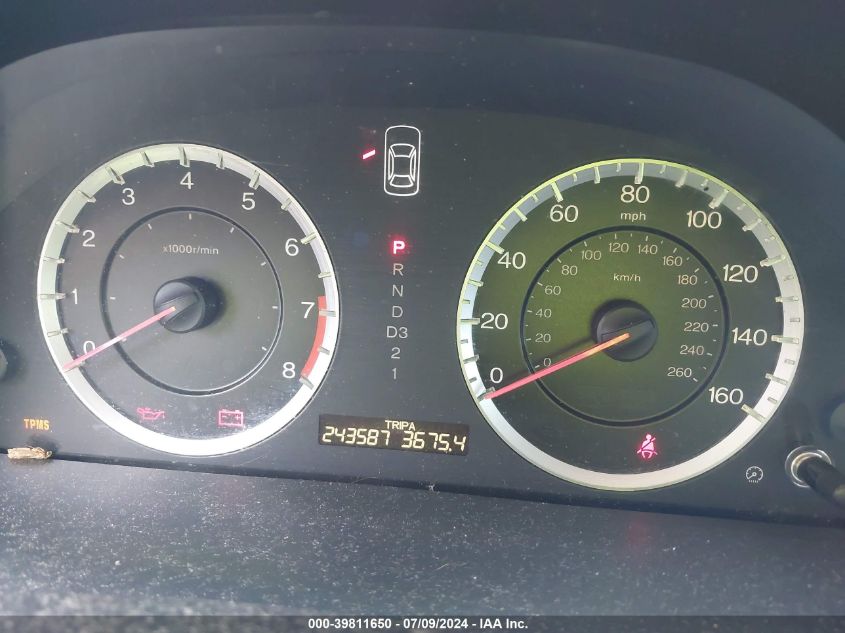 2010 Honda Accord 2.4 Lx-P VIN: 1HGCP2F47AA059896 Lot: 39811650