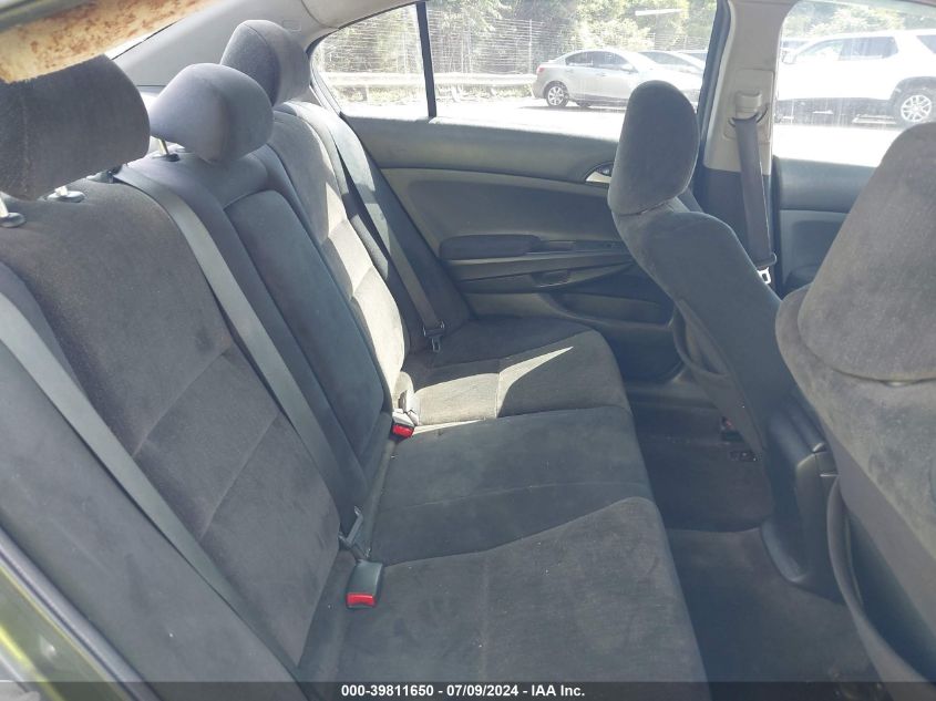 2010 Honda Accord 2.4 Lx-P VIN: 1HGCP2F47AA059896 Lot: 39811650