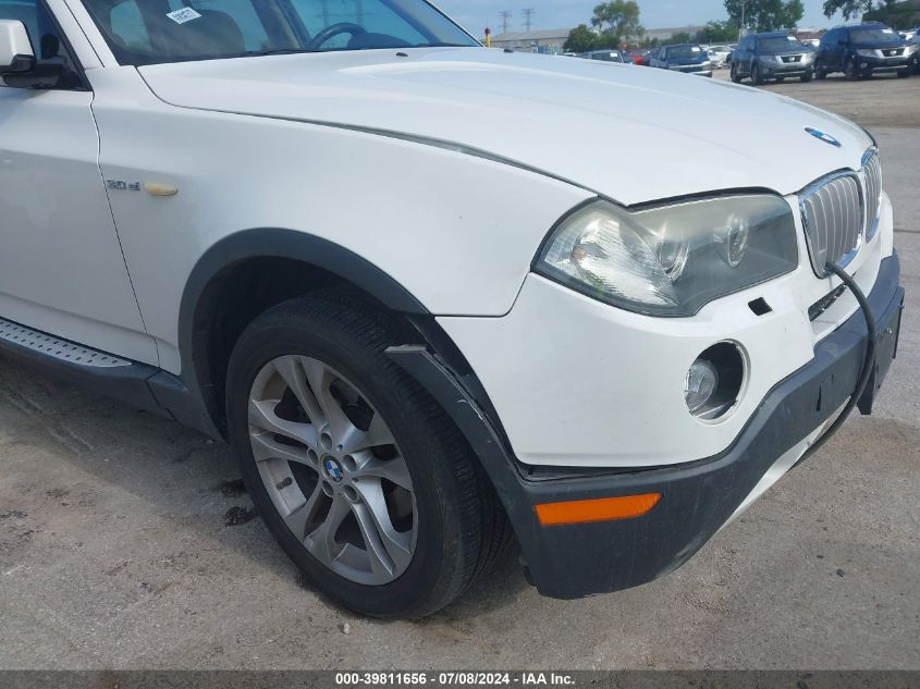 2008 BMW X3 3.0Si VIN: WBXPC93438WJ15129 Lot: 39811656