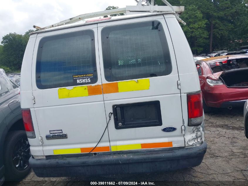 2008 Ford E-250 Commercial/Recreational VIN: 1FTNE24W08DA09755 Lot: 39811662