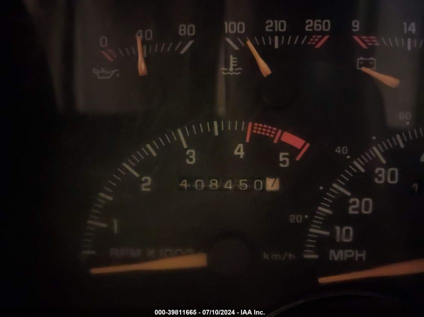 1994 Chevrolet Gmt-400 K2500 VIN: 1GCGK29N5RE279027 Lot: 39811665