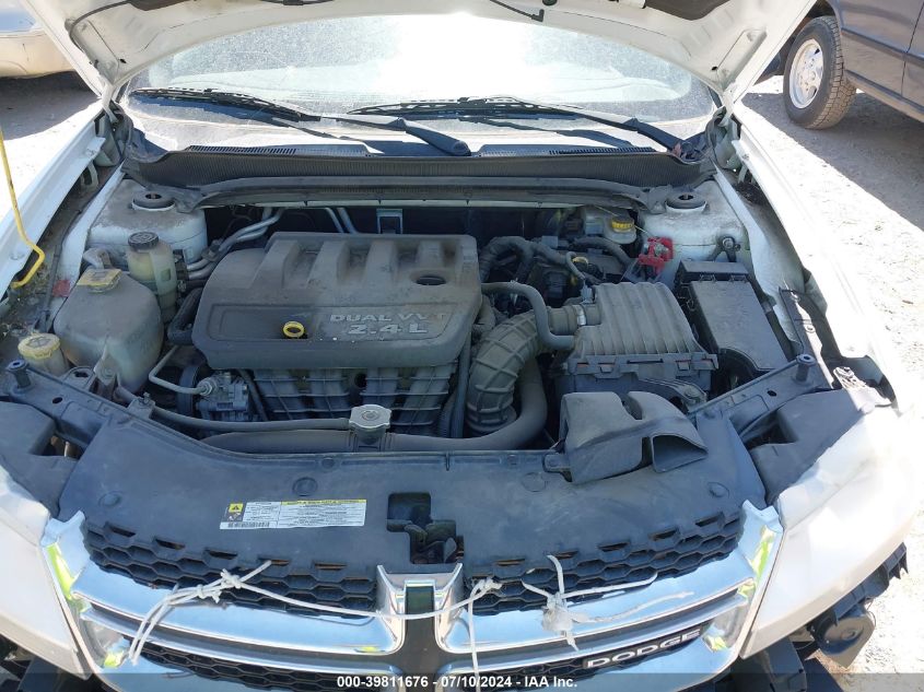 2012 Dodge Avenger Se VIN: 1C3CDZAB9CN141067 Lot: 39811676