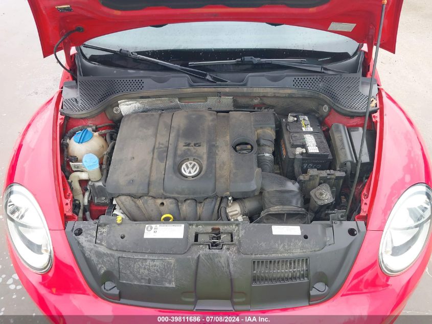 2014 Volkswagen Beetle 2.5L VIN: 3VWJP7AT3EM608811 Lot: 39811686