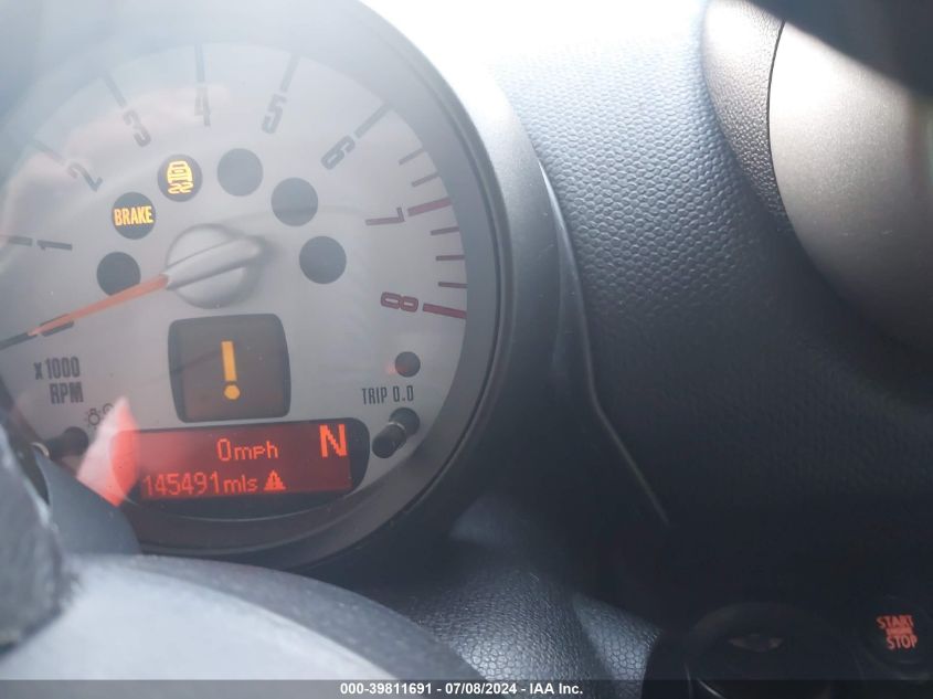 2012 Mini Cooper S Countryman VIN: WMWZC5C57CWL62179 Lot: 39811691