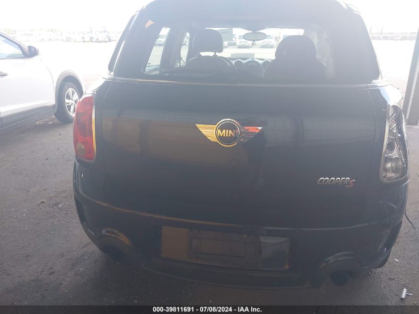 2012 Mini Cooper S Countryman VIN: WMWZC5C57CWL62179 Lot: 39811691