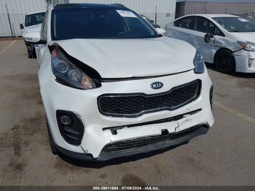 2017 Kia Sportage Ex VIN: KNDPN3AC3H7226613 Lot: 39811694