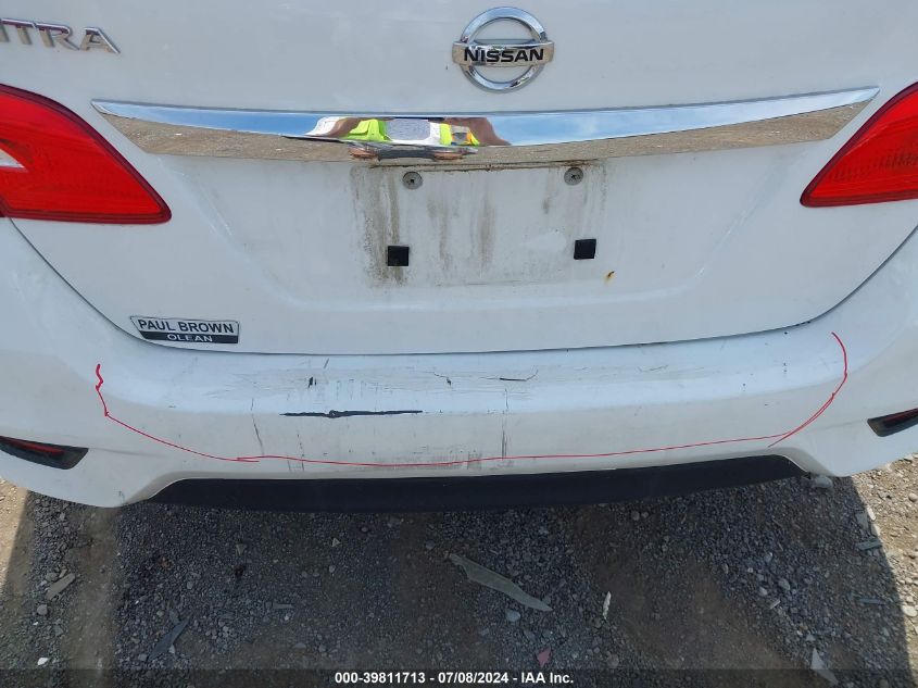 2019 Nissan Sentra Sv VIN: 3N1AB7AP6KY425933 Lot: 39811713