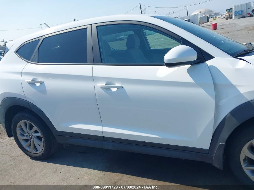 2018 Hyundai Tucson Se VIN: KM8J23A44JU817155 Lot: 39811729