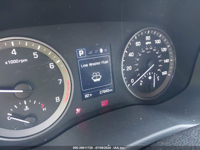 2018 Hyundai Tucson Se VIN: KM8J23A44JU817155 Lot: 39811729