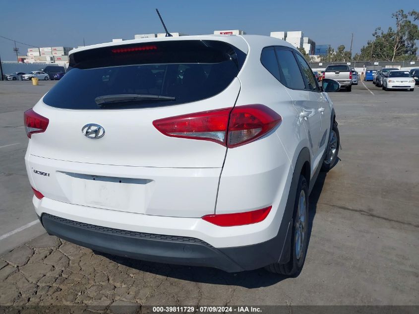 2018 Hyundai Tucson Se VIN: KM8J23A44JU817155 Lot: 39811729
