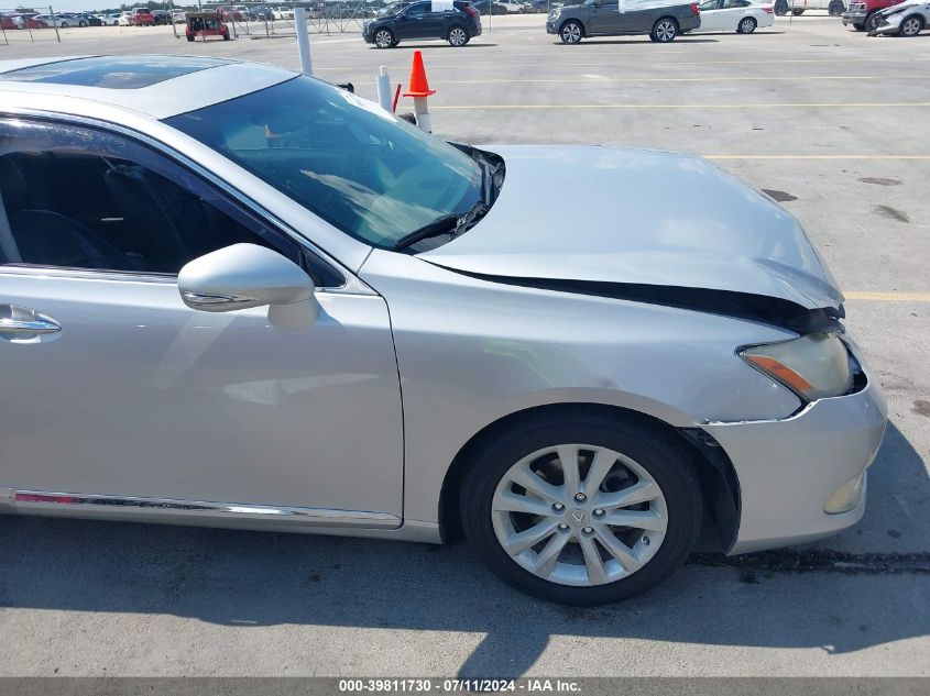 2011 Lexus Es 350 VIN: JTHBK1EG9B2456504 Lot: 39811730