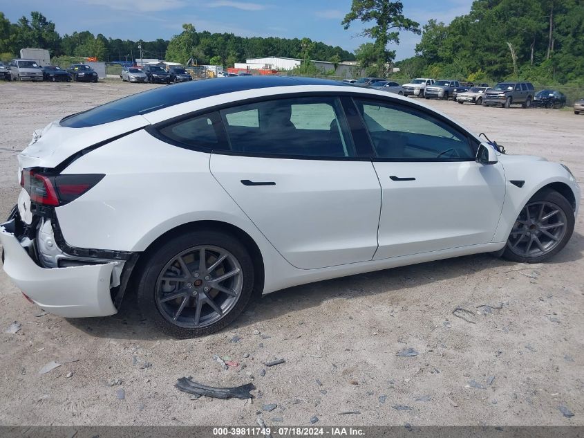 5YJ3E1EA2NF320192 2022 Tesla Model 3 Rear-Wheel Drive