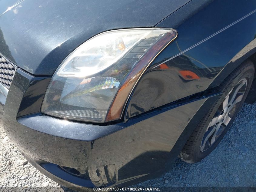 2012 Nissan Sentra 2.0 Sr VIN: 3N1AB6AP9CL658343 Lot: 39811750