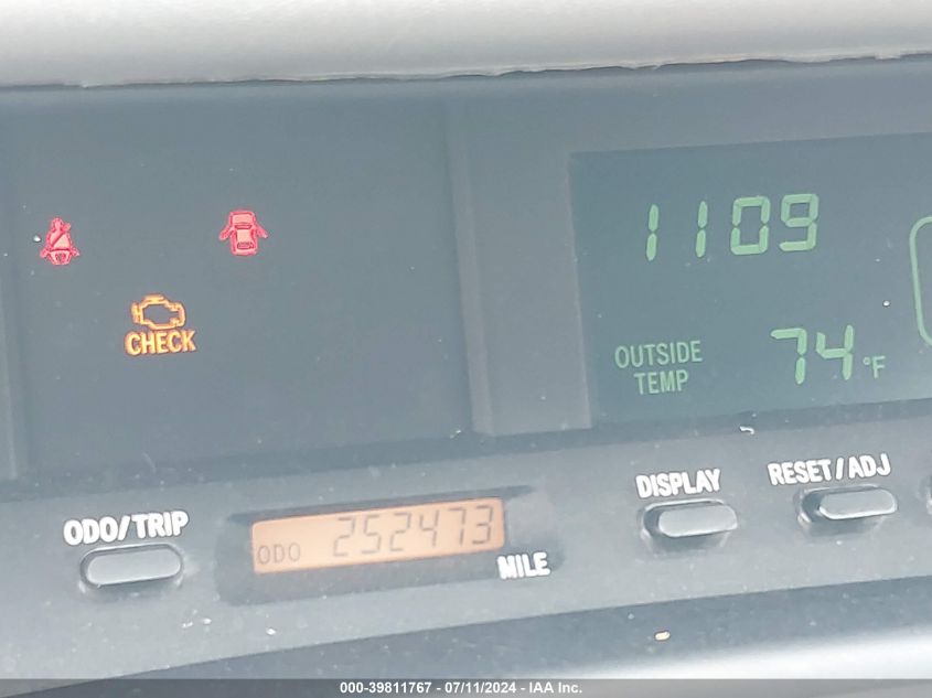 2000 Toyota Avalon Xls VIN: 4T1BF28BXYU021608 Lot: 39811767