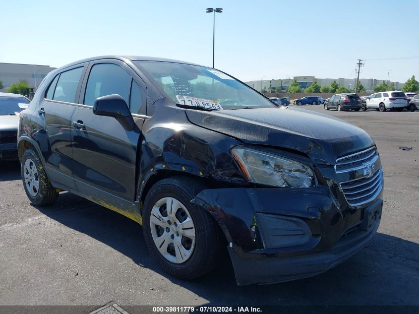 KL7CJKSB9FB097021 2015 CHEVROLET TRAX - Image 1