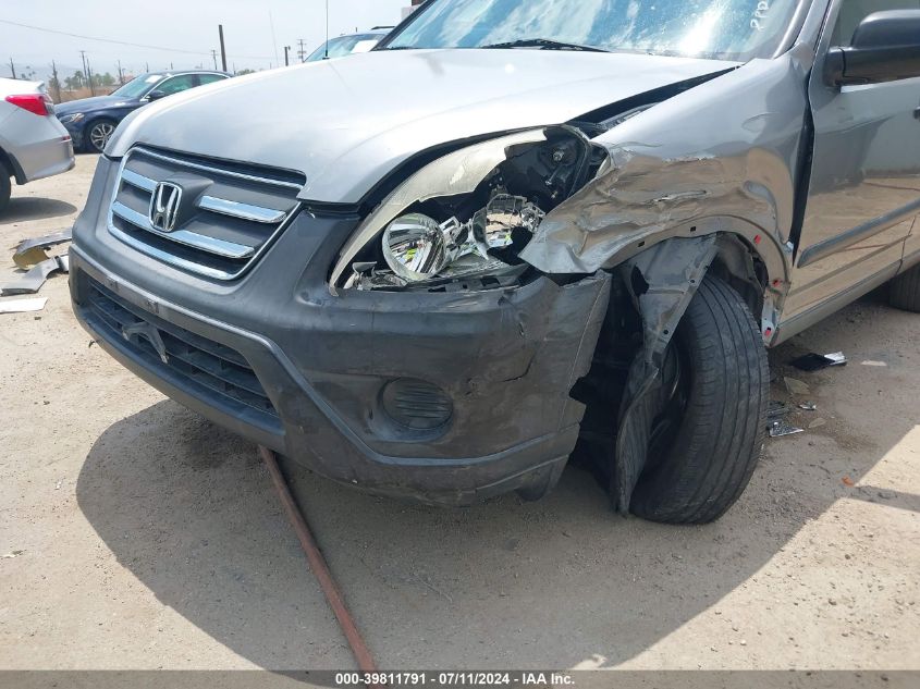 2005 Honda Cr-V Lx VIN: JHLRD68585C020312 Lot: 39811791