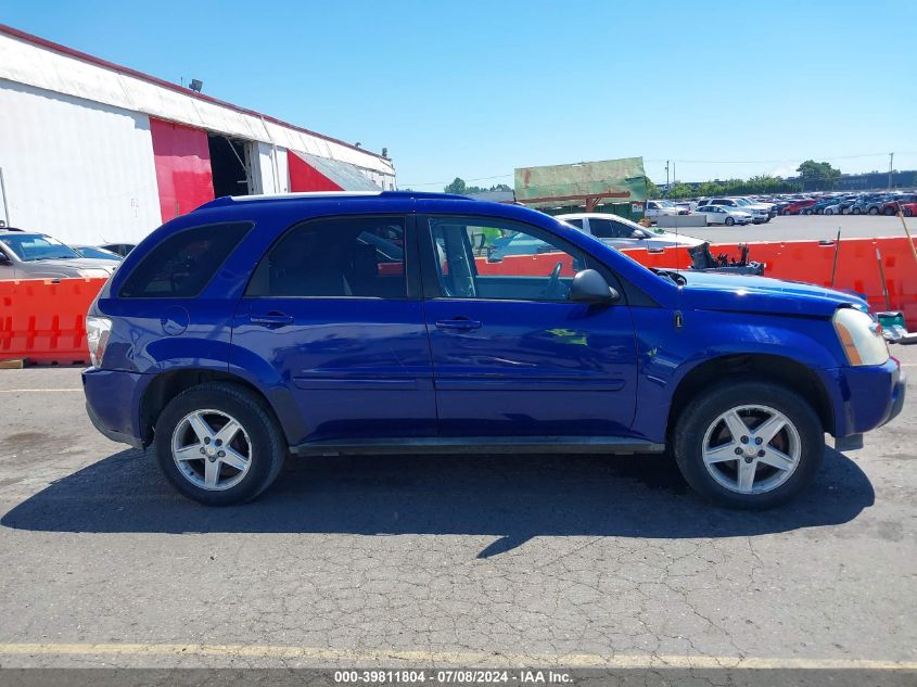 2005 Chevrolet Equinox Lt VIN: 2CNDL73F856021237 Lot: 39811804