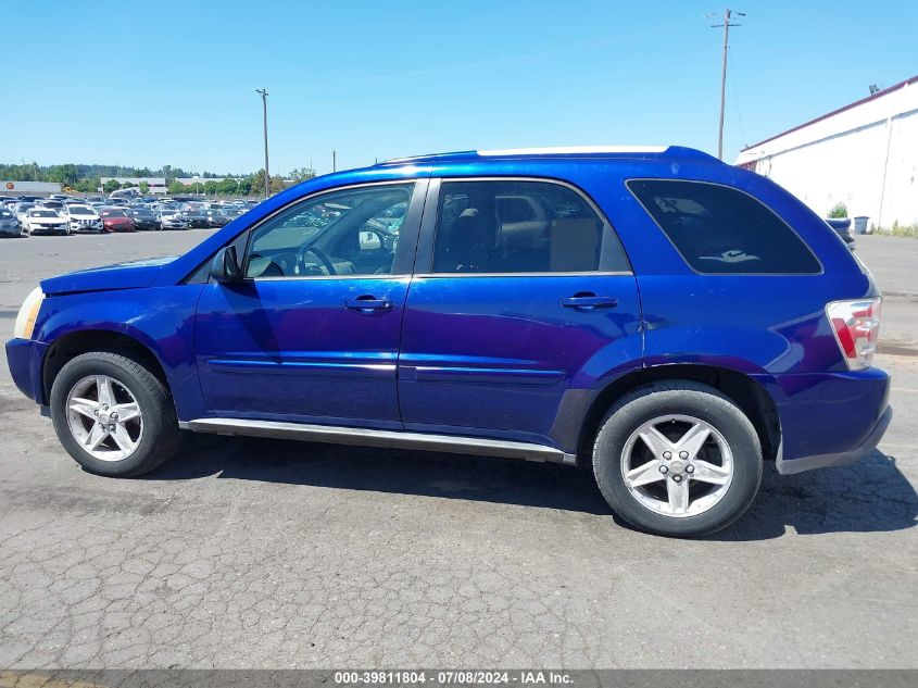 2005 Chevrolet Equinox Lt VIN: 2CNDL73F856021237 Lot: 39811804