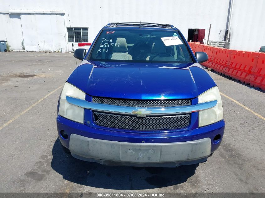 2005 Chevrolet Equinox Lt VIN: 2CNDL73F856021237 Lot: 39811804