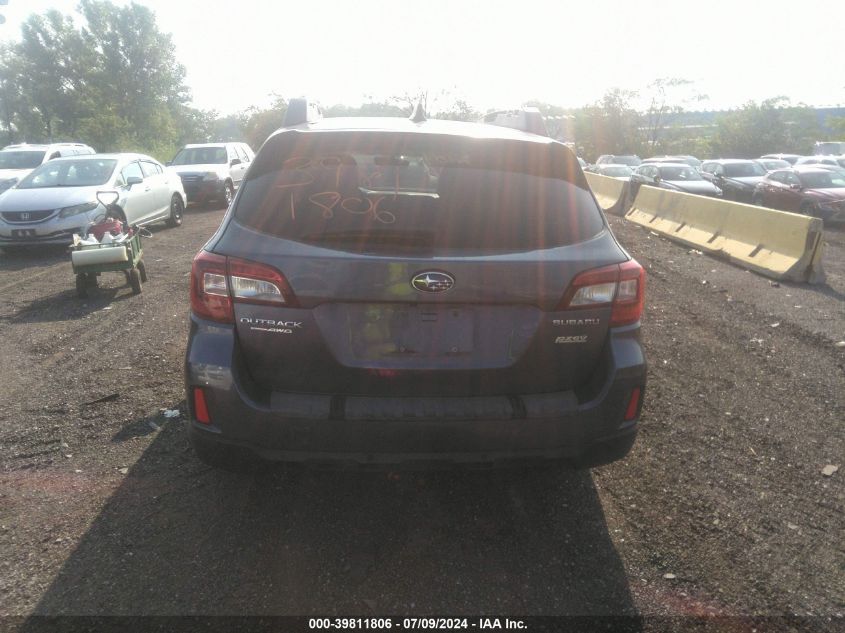 2017 Subaru Outback 2.5I Limited VIN: 4S4BSANC1H3211838 Lot: 39811806