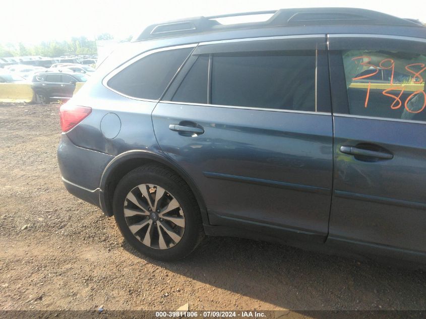 2017 Subaru Outback 2.5I Limited VIN: 4S4BSANC1H3211838 Lot: 39811806