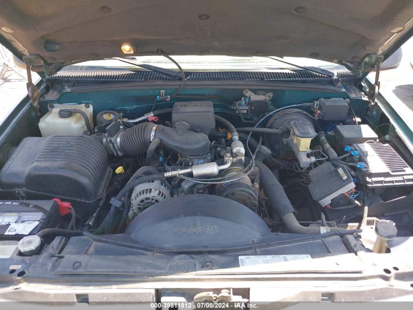 1997 Chevrolet Tahoe Ls VIN: 1GNEK13R3VJ385224 Lot: 39811812