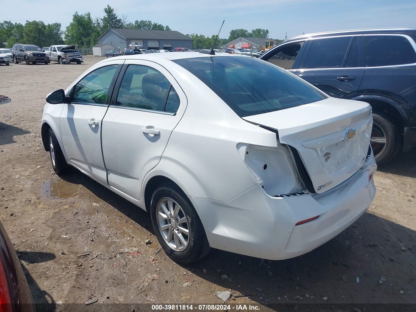 2017 Chevrolet Sonic Lt Auto VIN: 1G1JD5SH6H4117670 Lot: 39811814