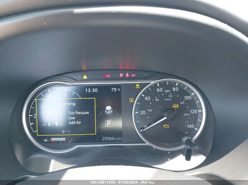 2019 Nissan Kicks Sv VIN: 3N1CP5CUXKL534670 Lot: 39811835