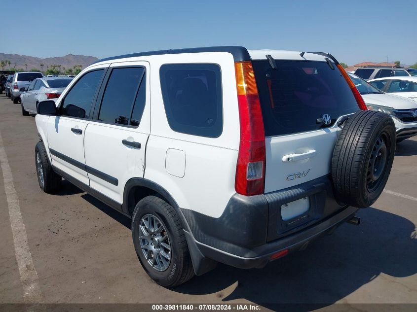 2004 Honda Cr-V Lx VIN: JHLRD68504C008959 Lot: 39811840